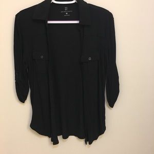 Black Button down shirt